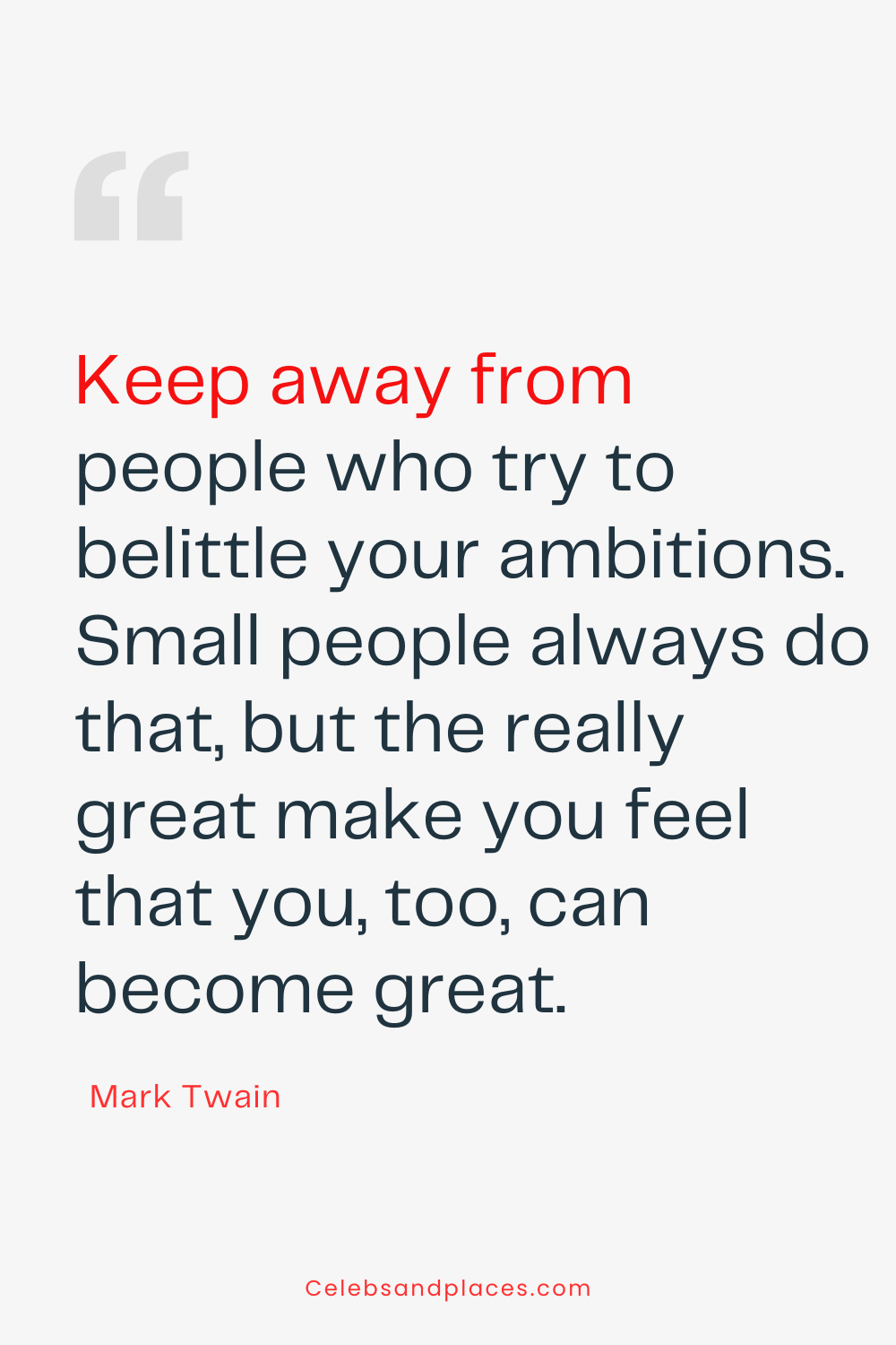 Quotes by Mark Twain