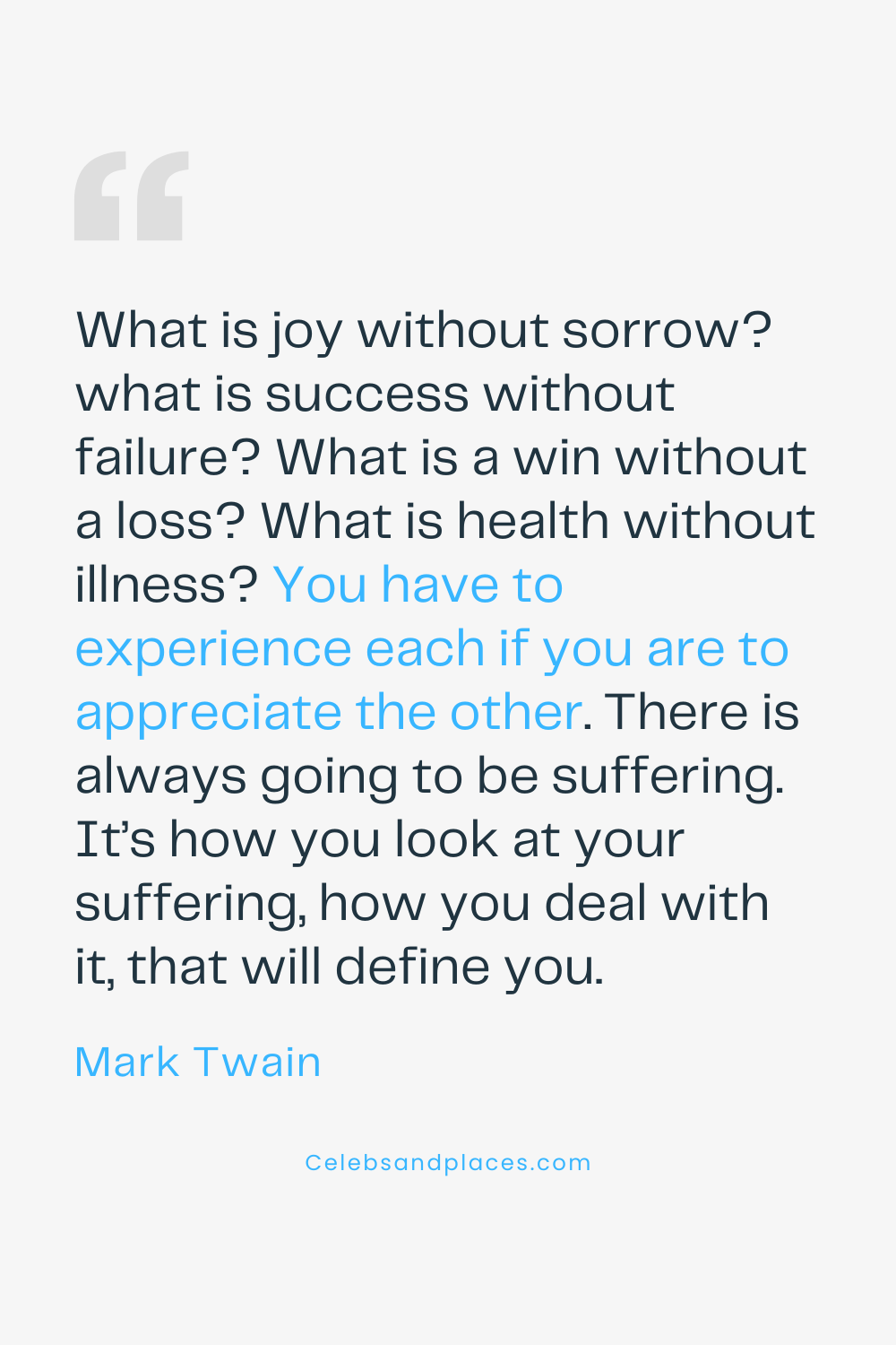 Inspiring Mark Twain Quotes