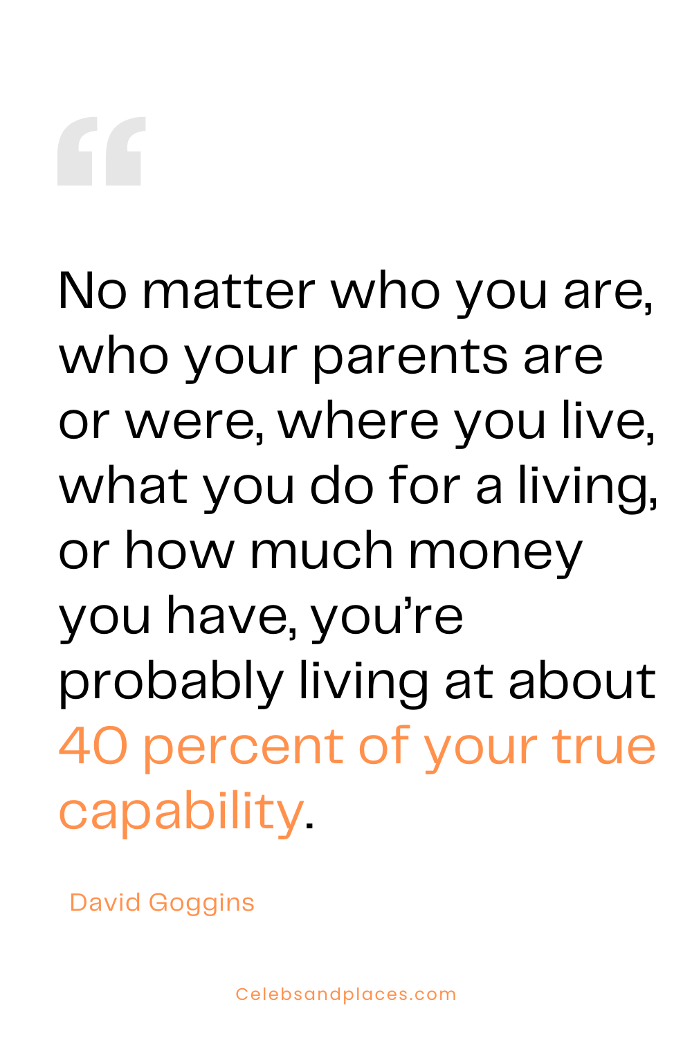 David Goggins Motivation Quotes