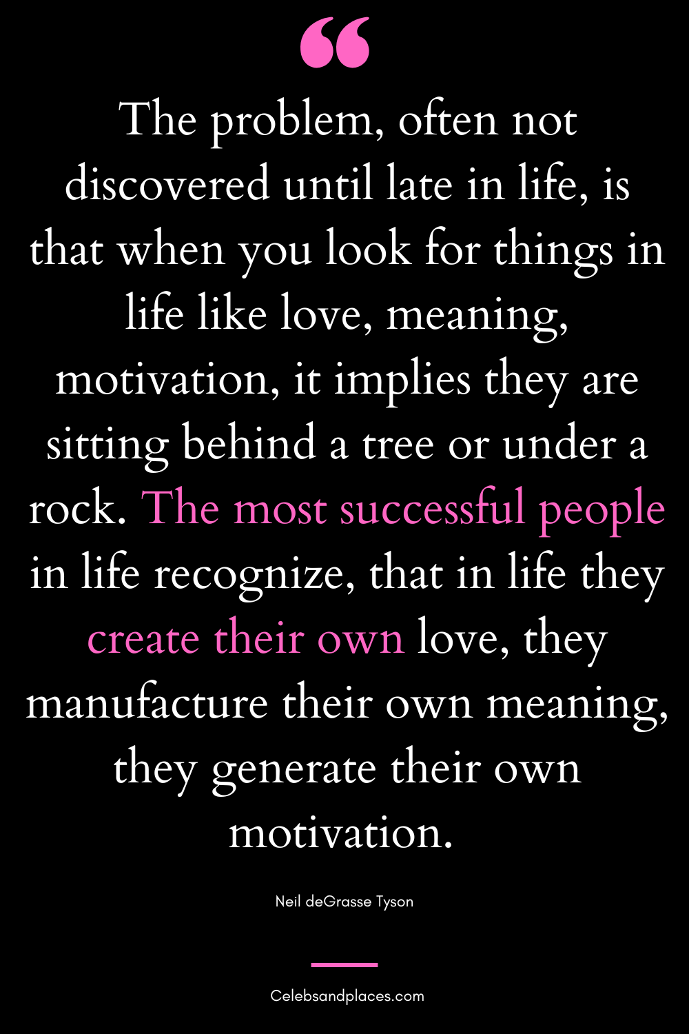 Neil deGrasse Tyson quotes about successful people