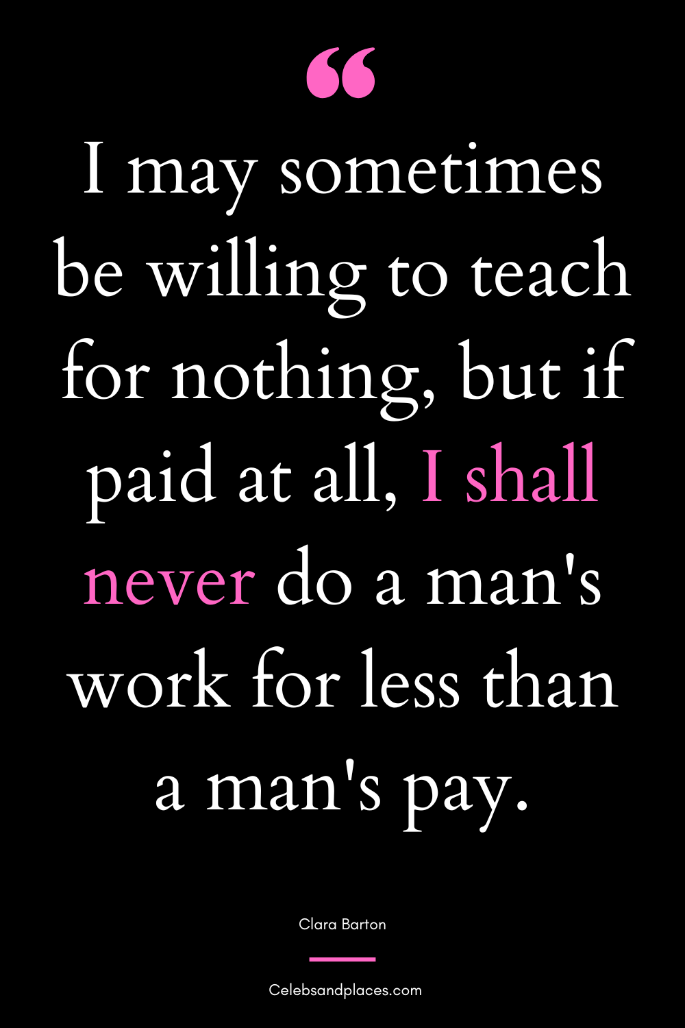 Clara Barton Best Quotes
