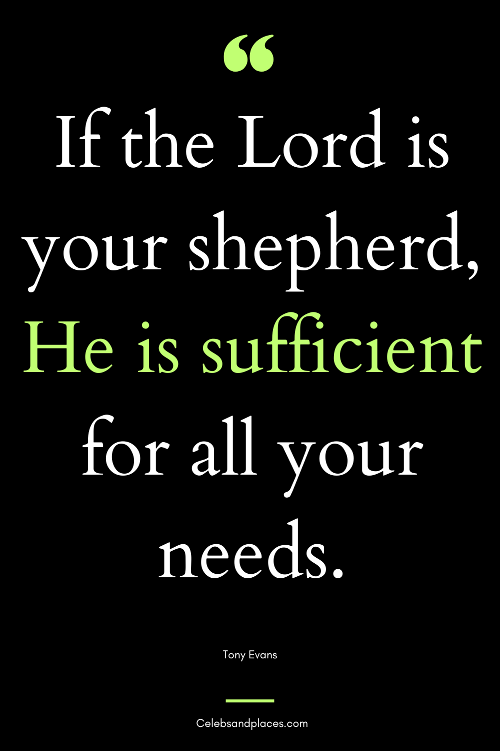 Quotes from Tony Evans
