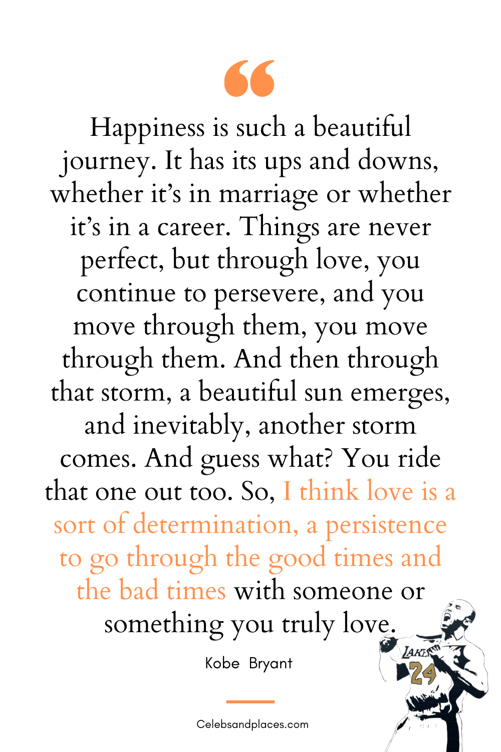 Kobe Bryant Quotes About Love