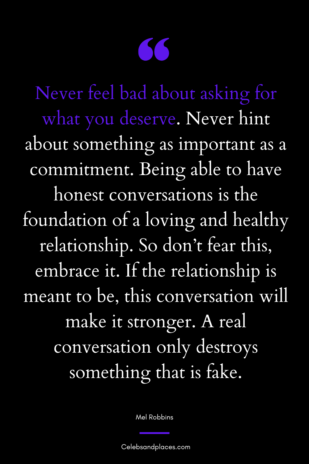 Mel Robbins Relationship Quotes
