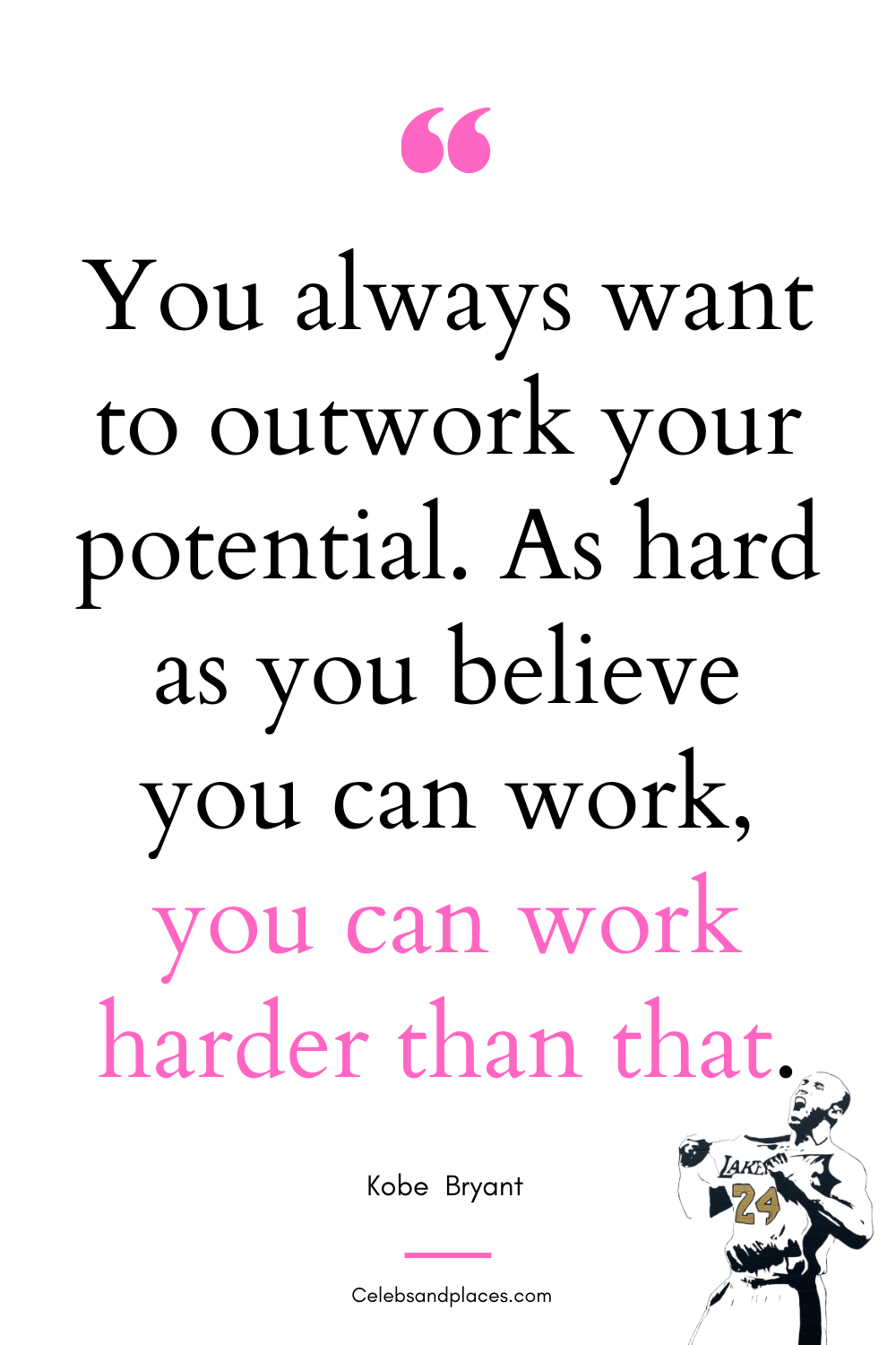 Kobe Bryant Quotes on Hard Work