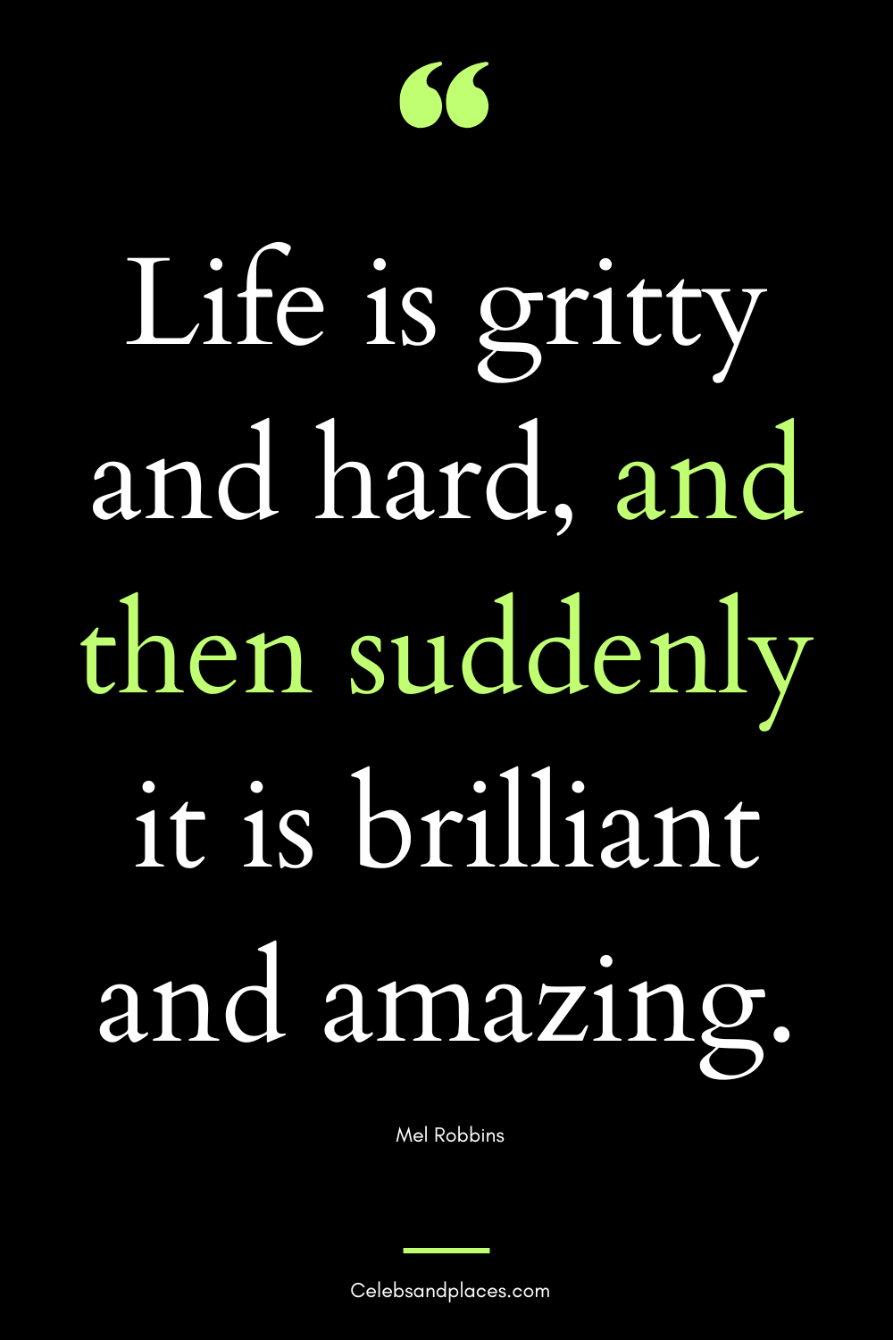 Mel Robbins Quotes About Life