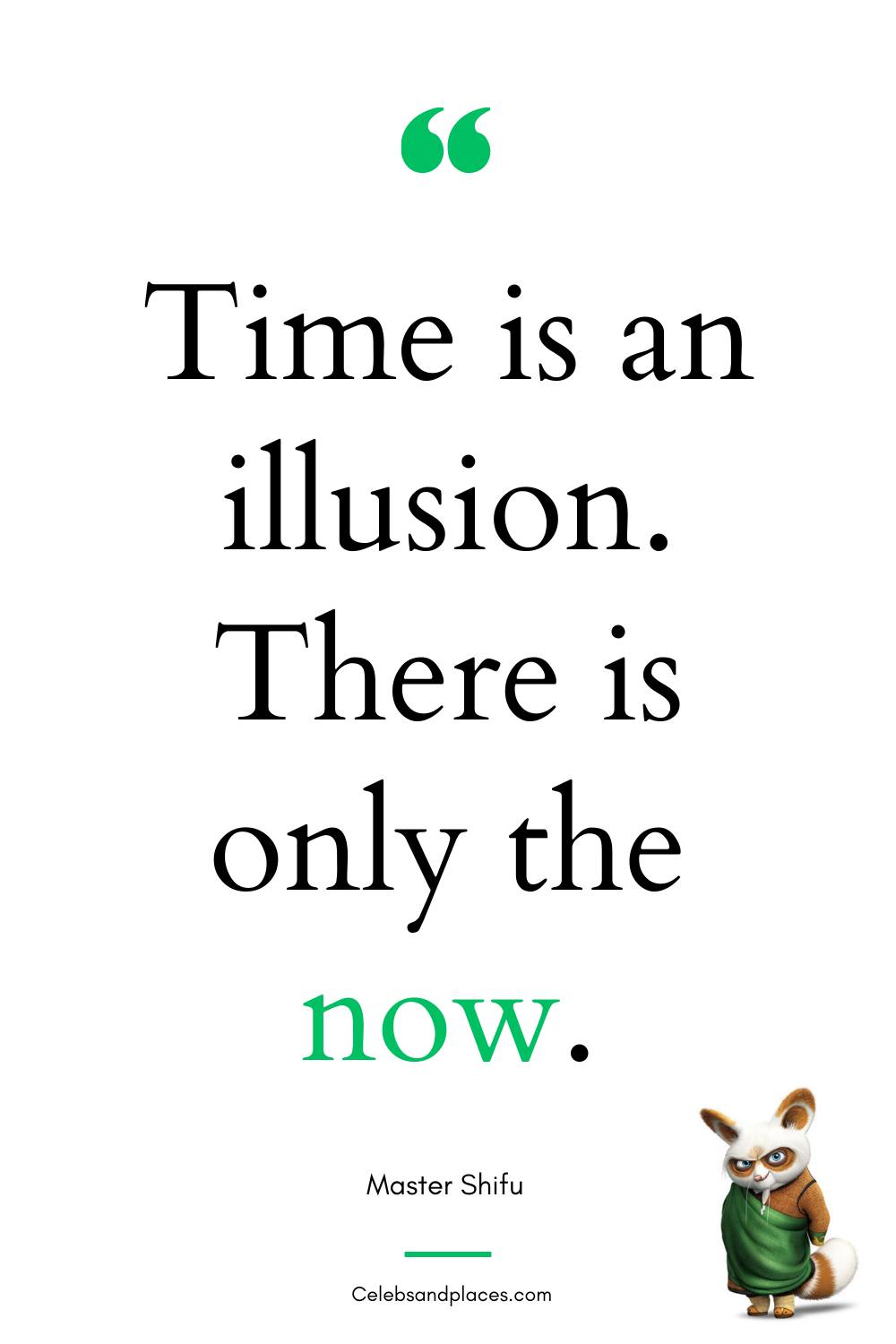 Master Shifu Quotes About Time