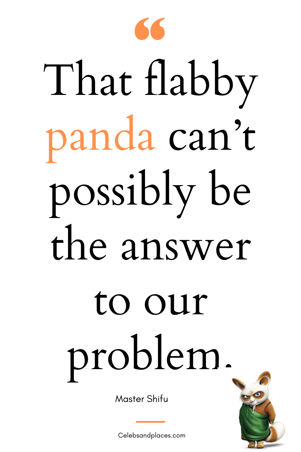 Funny Master Shifu Quotes