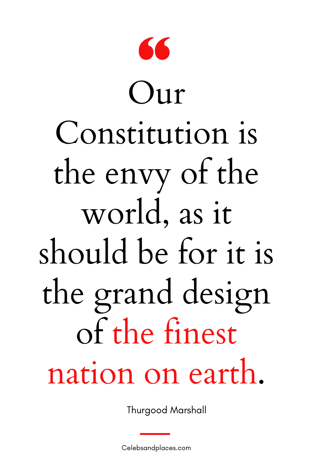 Thurgood Marshall Quotes on Constitution