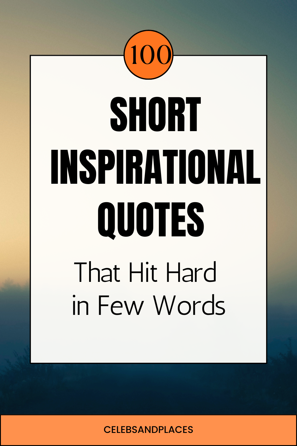 Short Inspirational Quotes